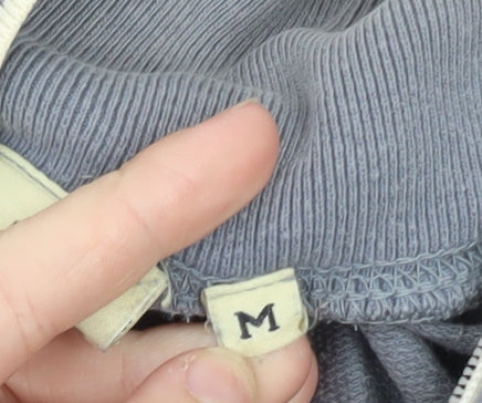 Petroleum Forward Men's Grey Full Zip Cotton Jacket Size M
