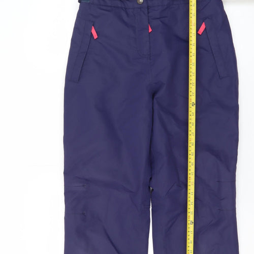 Johnnie B Teens Blue Waterproof Lined Snow Pants 15-16Y Adjustable