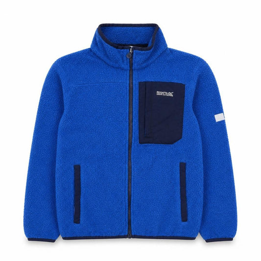Regatta Great Outdoors Boys Blue Full Zip Fleece Jacket 13 Years