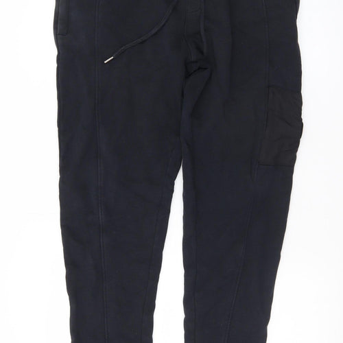 Firetrap Men's Black Jogger Cargo Trousers M Regular Fit