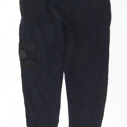 Firetrap Men's Black Jogger Cargo Trousers M Regular Fit