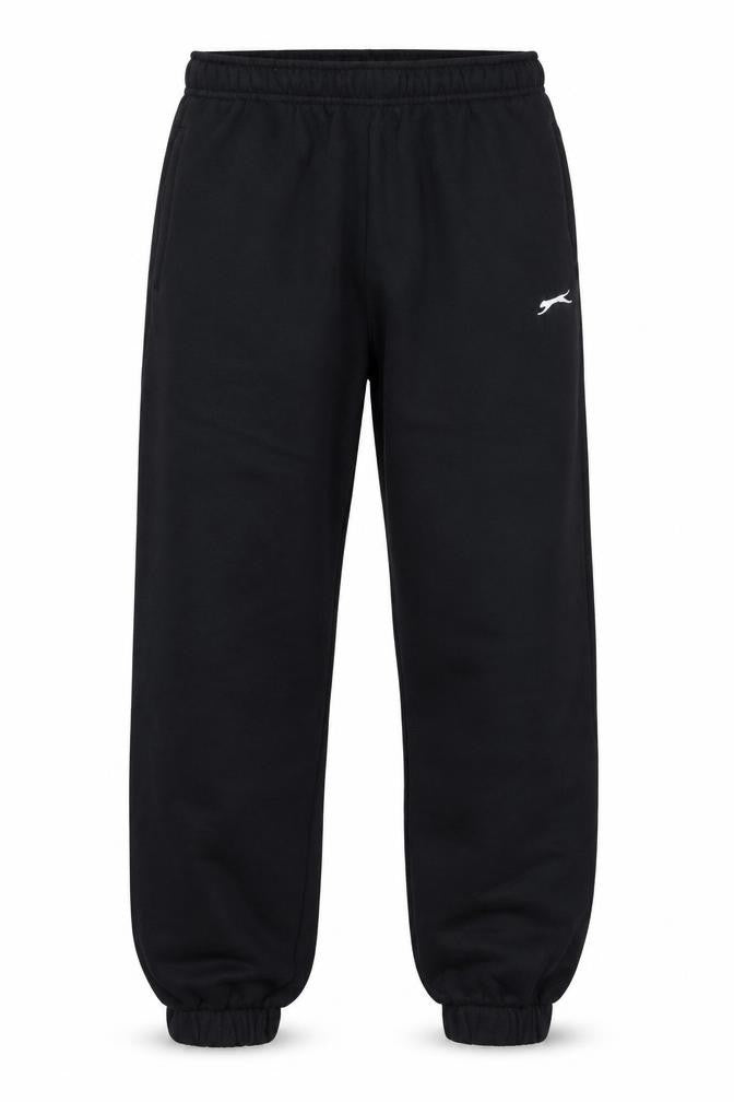 Slazenger Men's Black 2XS Regular Fit Fleece Sweatpants
