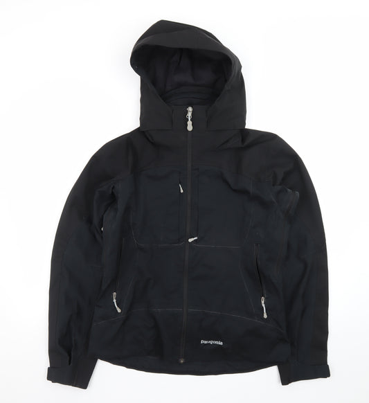 Patagonia Women's Black Softshell Hooded Jacket S