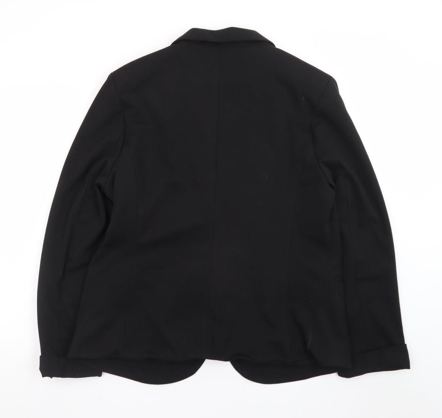 New Look Women Black UK 18 Classic Single-Breasted Blazer