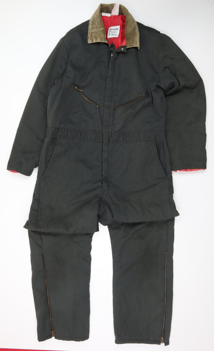 Walls Zero-Zone Men’s Large Green Insulated Workwear Snow Pants