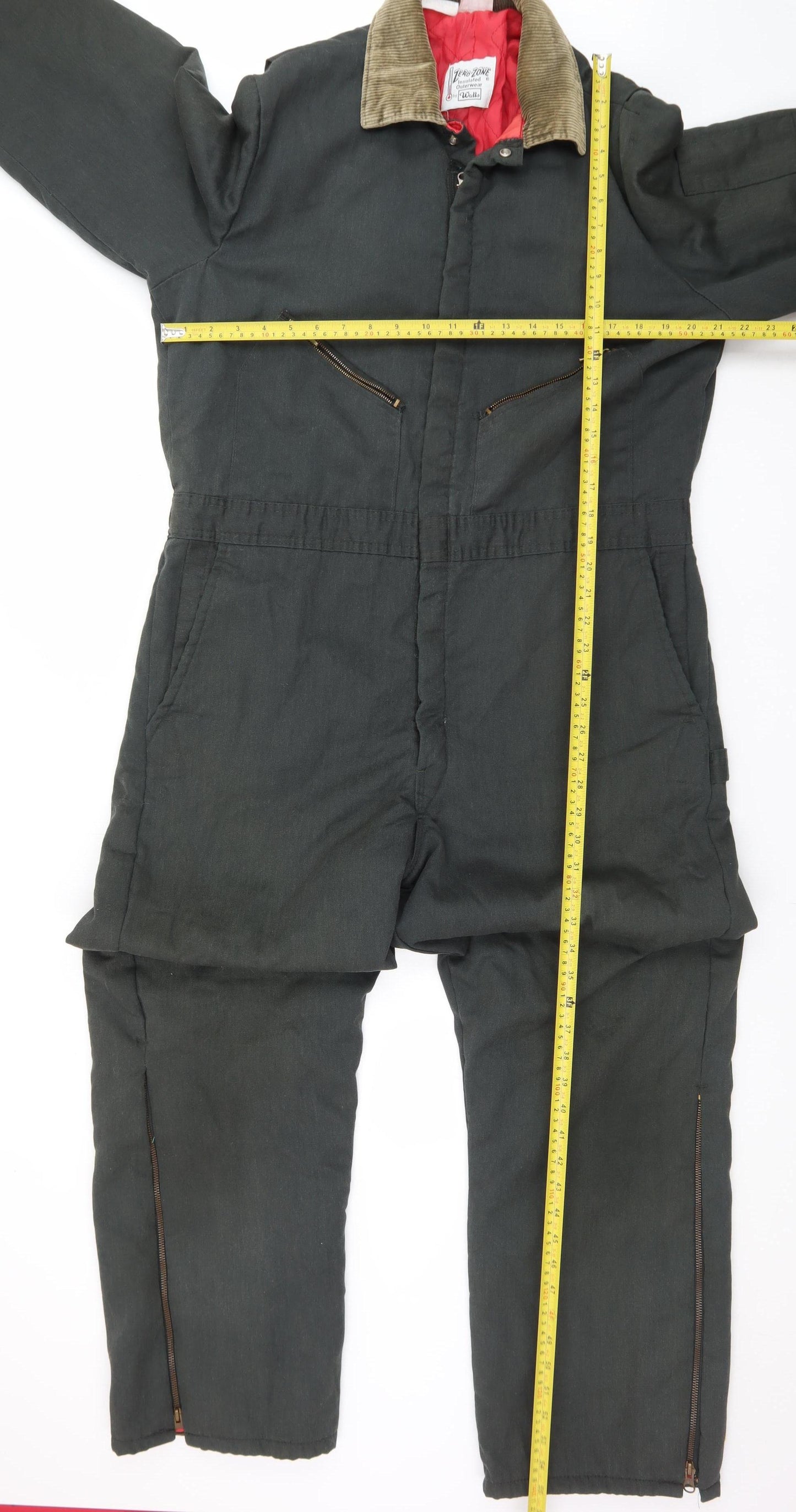 Walls Zero-Zone Men’s Large Green Insulated Workwear Snow Pants