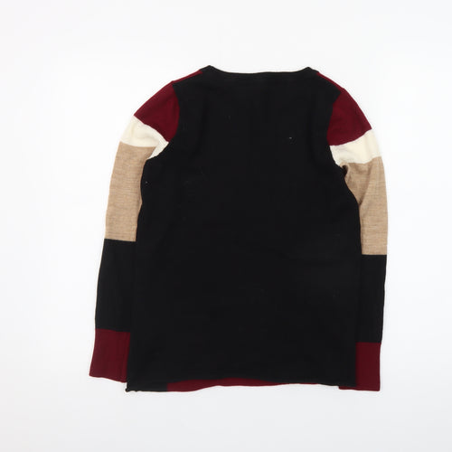 Winser London Women Multicoloured M Merino Wool Striped Jumper