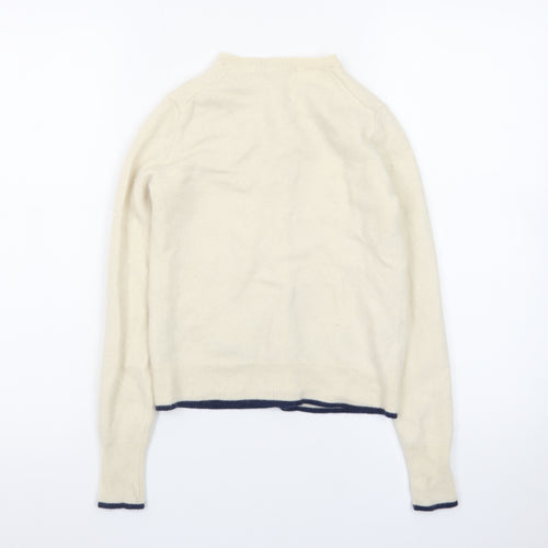 Ines de la Fressange Uniqlo Women’s Ivory XS Wool Cardigan