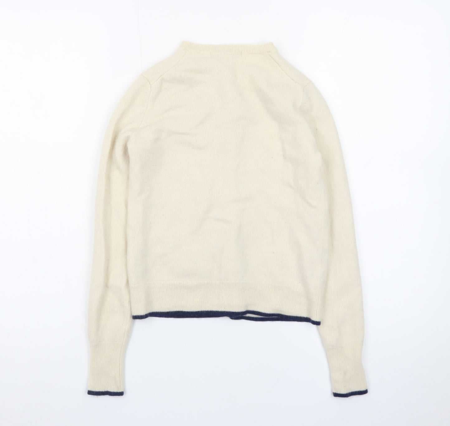 Ines de la Fressange Uniqlo Women’s Ivory XS Wool Cardigan