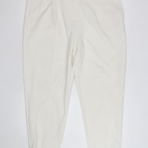 Marks and Spencer Women’s Ivory Tapered Dress Pants Size 18 Long