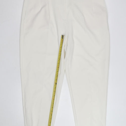Marks and Spencer Women’s Ivory Tapered Dress Pants Size 18 Long