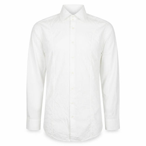 Willman Men's White 42 Regular Fit Long Sleeve Cotton Dress Shirt