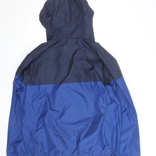 Manchester City Men's Blue 2XL Hooded Windbreaker Jacket