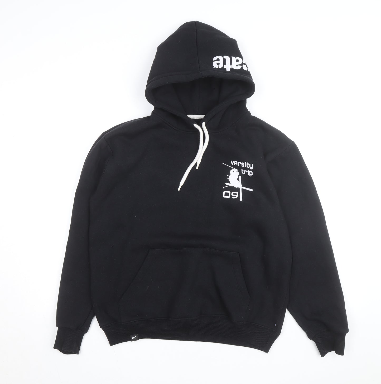 Syndicate Varsity Trip 09 Black Men's Pullover Hoodie Size S