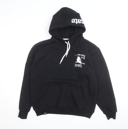 Syndicate Varsity Trip 09 Black Men's Pullover Hoodie Size S