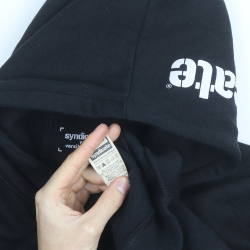 Syndicate Varsity Trip 09 Black Men's Pullover Hoodie Size S