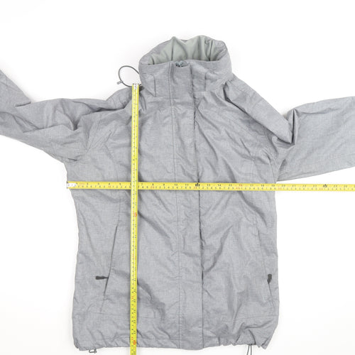 Peter Storm Men's Grey Waterproof Rain Jacket L 42in Hooded Outdoor Coat