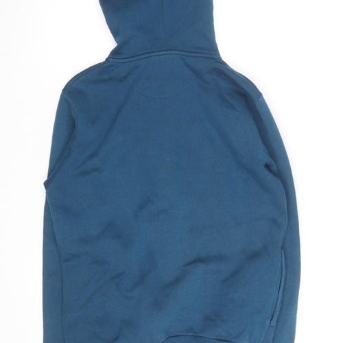 McKenzie Men's Blue Full Zip Hoodie Size M Hooded Sweatshirt