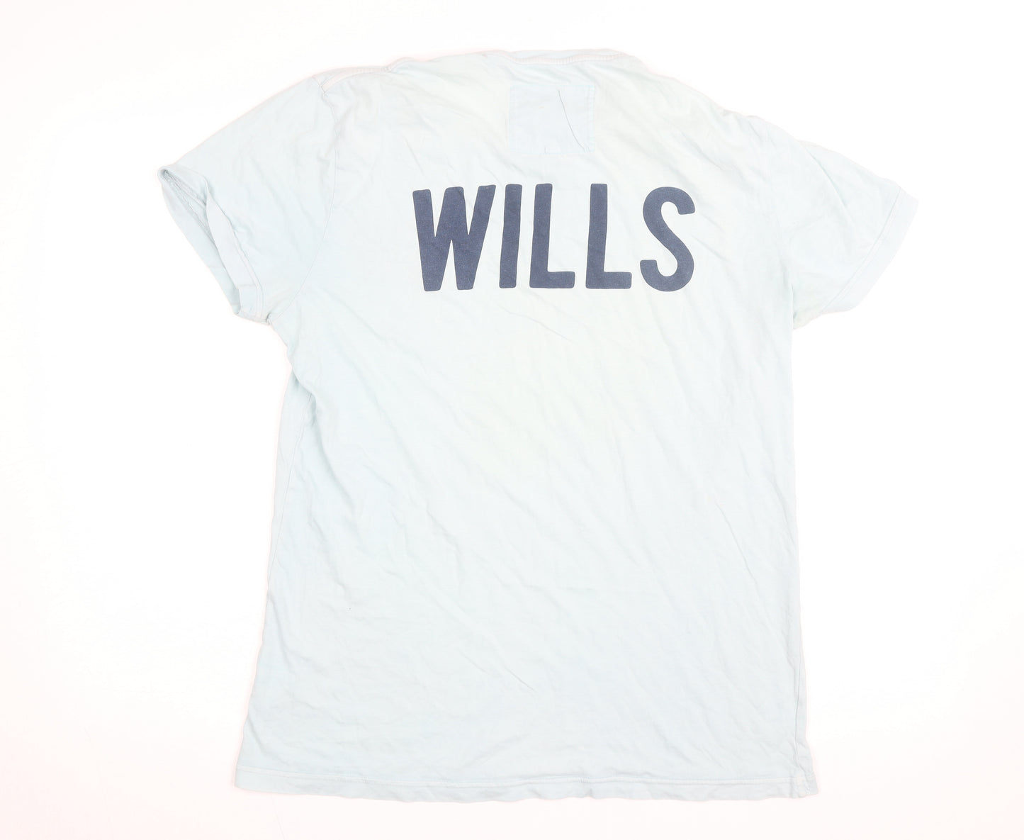 Jack Wills Men's Light Blue Crew Neck Short Sleeve T-Shirt M