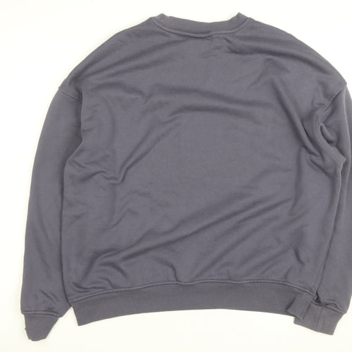 Yale University Men's Blue Crew Neck Graphic Sweatshirt Size S