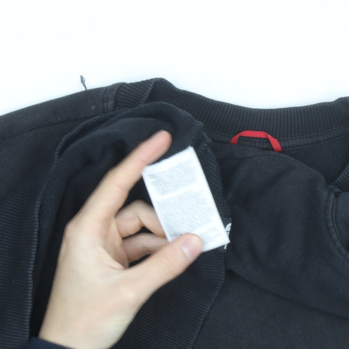 The North Face Men’s Black Logo Pullover Sweatshirt Size L