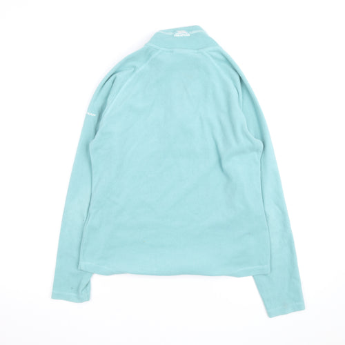 Trespass Womens Blue Fleece Pullover Sweatshirt UK 12 Medium
