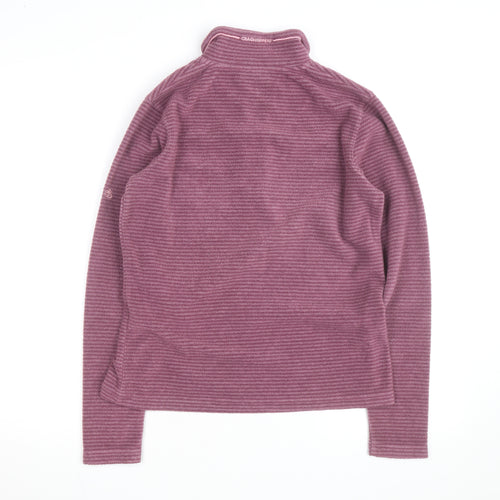 Craghoppers Womens Purple Fleece Pullover Sweatshirt UK 12