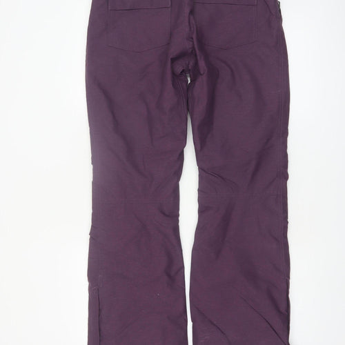 Columbia Womens Purple Omni-Heat Insulated Snow Pants Size S Winter Ski Trousers