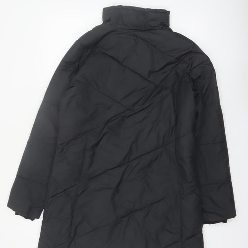 Columbia Women's Black Long Puffer Coat M Winter Outdoor