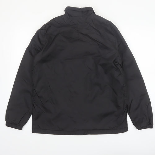 Dickies Womens Black Nylon Coach Jacket S Casual Workwear Style