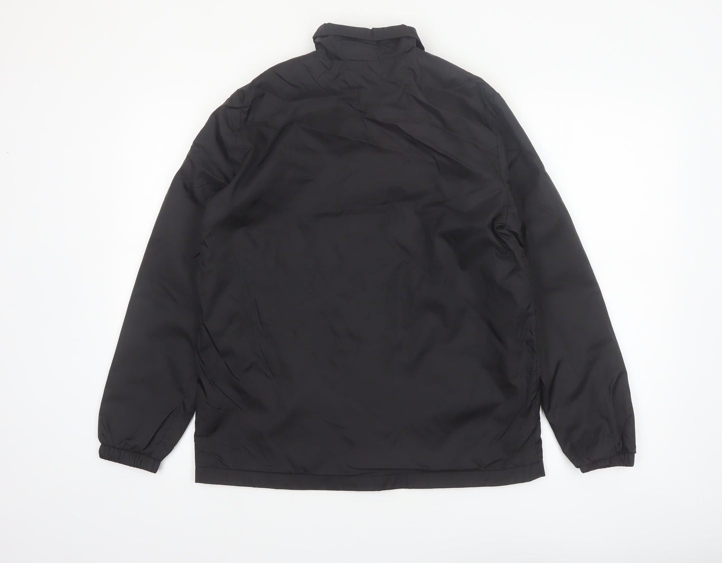 Dickies Womens Black Nylon Coach Jacket S Casual Workwear Style