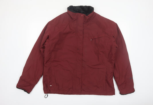Columbia Women's Red XL Puffer Jacket Waterproof Winter Outdoor Coat