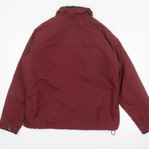 Columbia Women's Red XL Puffer Jacket Waterproof Winter Outdoor Coat