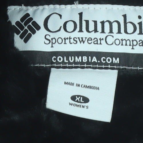 Columbia Women's Red XL Puffer Jacket Waterproof Winter Outdoor Coat