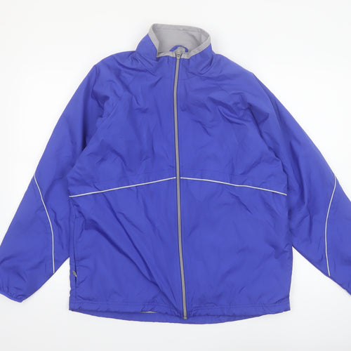 Charles River Apparel Men's Blue XS Windbreaker Jacket Lightweight