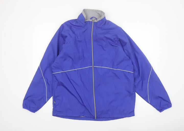 Charles River Apparel Men's Blue XS Windbreaker Jacket Lightweight