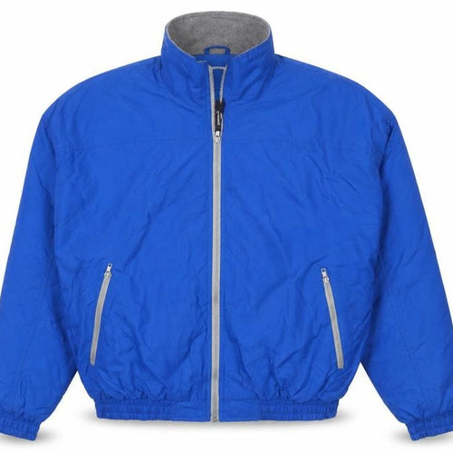 Russell Athletic Men's Blue L Water Resistant Sports Jacket