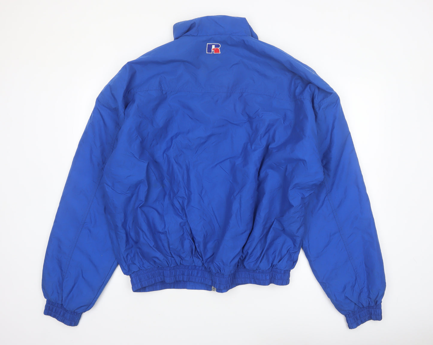 Russell Athletic Men's Blue L Water Resistant Sports Jacket