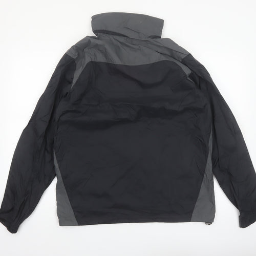 Columbia Men's Black M Windbreaker Jacket Lightweight Outdoor Coat