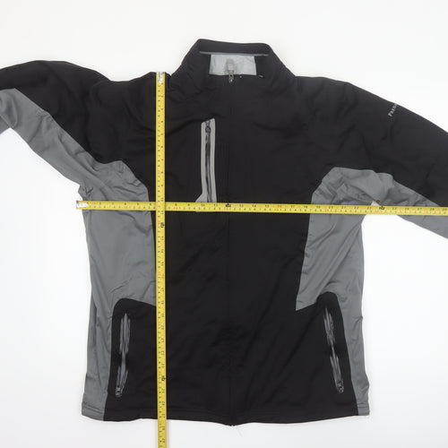 Adidas Men's Black Climaproof Golf Windbreaker Jacket L Waterproof