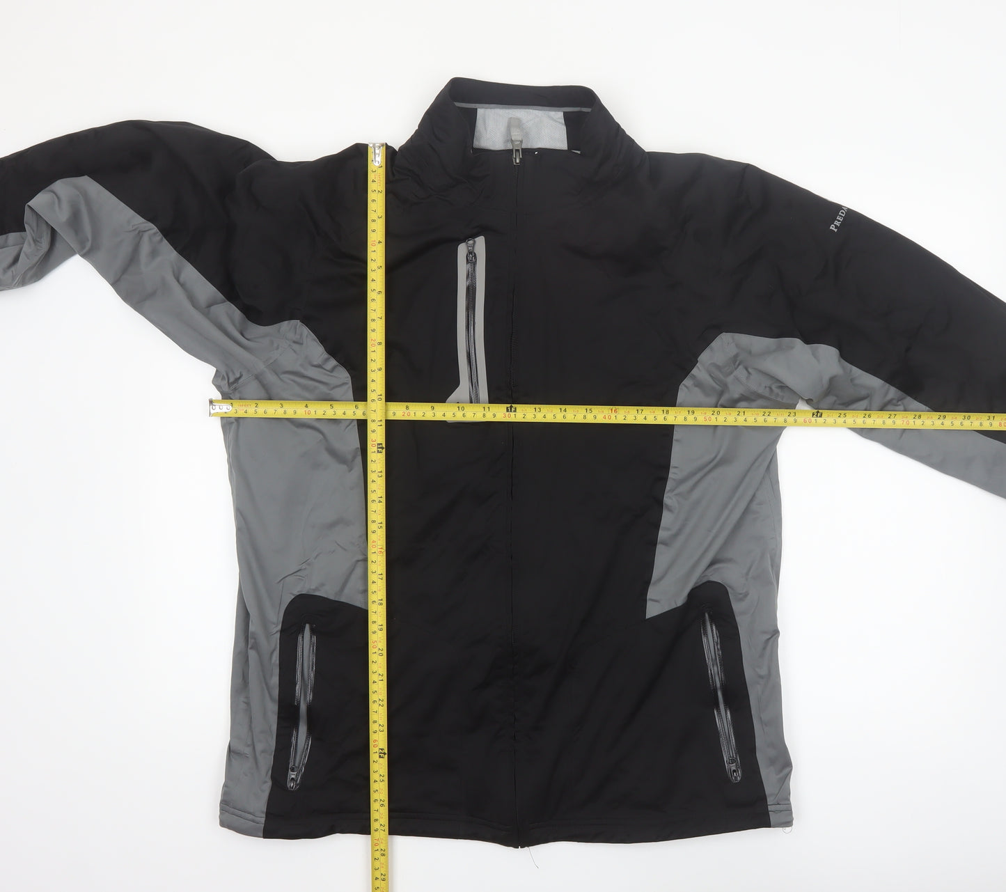 Adidas Men's Black Climaproof Golf Windbreaker Jacket L Waterproof