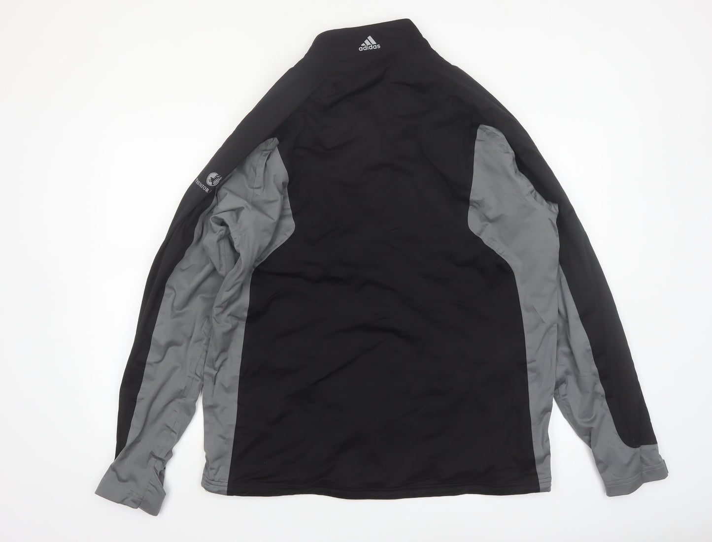 Adidas Men's Black Climaproof Golf Windbreaker Jacket L Waterproof