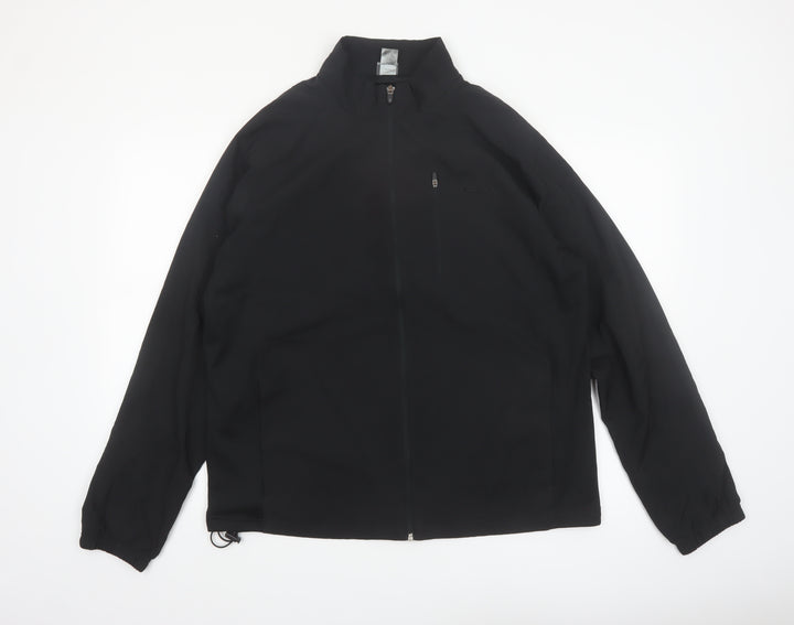 Champion Men’s Black L Softshell Full Zip Sports Jacket