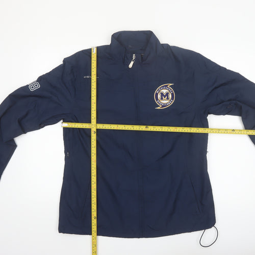 Kewl Men’s Blue Windbreaker Jacket L Sports Team Mississauga Hurricanes