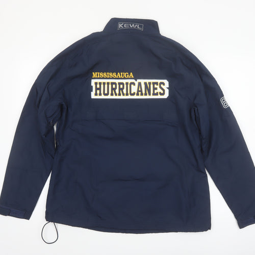 Kewl Men’s Blue Windbreaker Jacket L Sports Team Mississauga Hurricanes