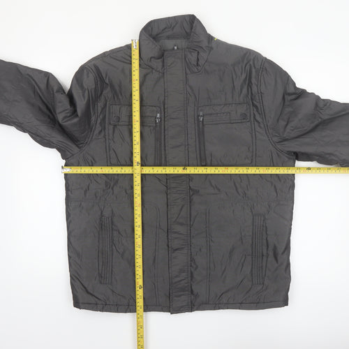 IN-C International Concepts Men's Grey L Puffer Jacket Polyester