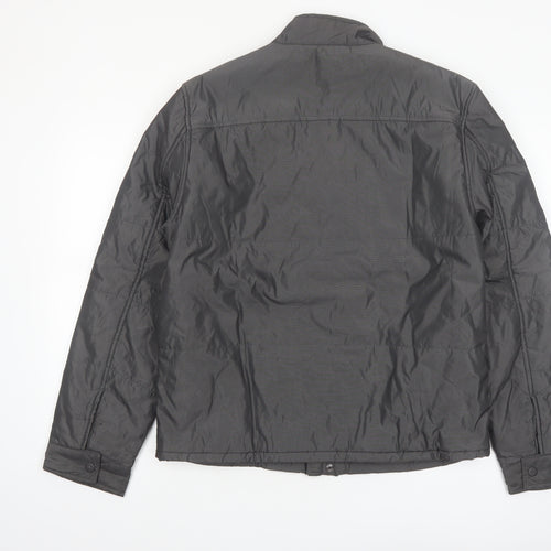 IN-C International Concepts Men's Grey L Puffer Jacket Polyester