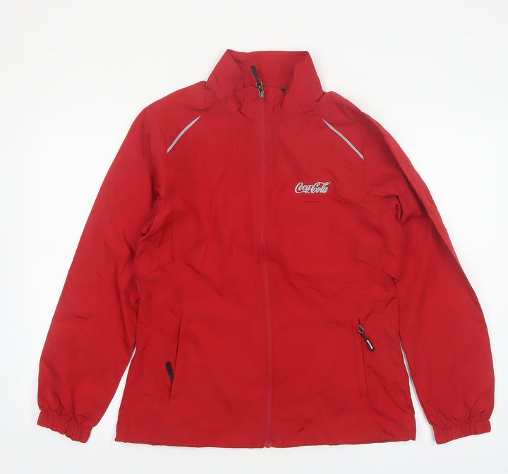 Core365 by North End Women's Red Windbreaker Jacket Size M Reflective