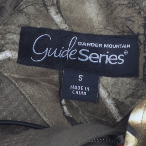 GuideSeries Women Brown Camouflage Hooded Waterproof Jacket S