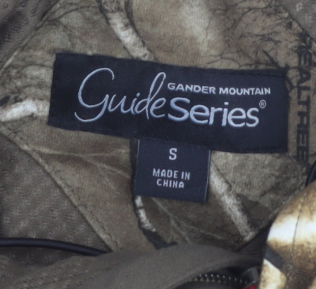 GuideSeries Women Brown Camouflage Hooded Waterproof Jacket S